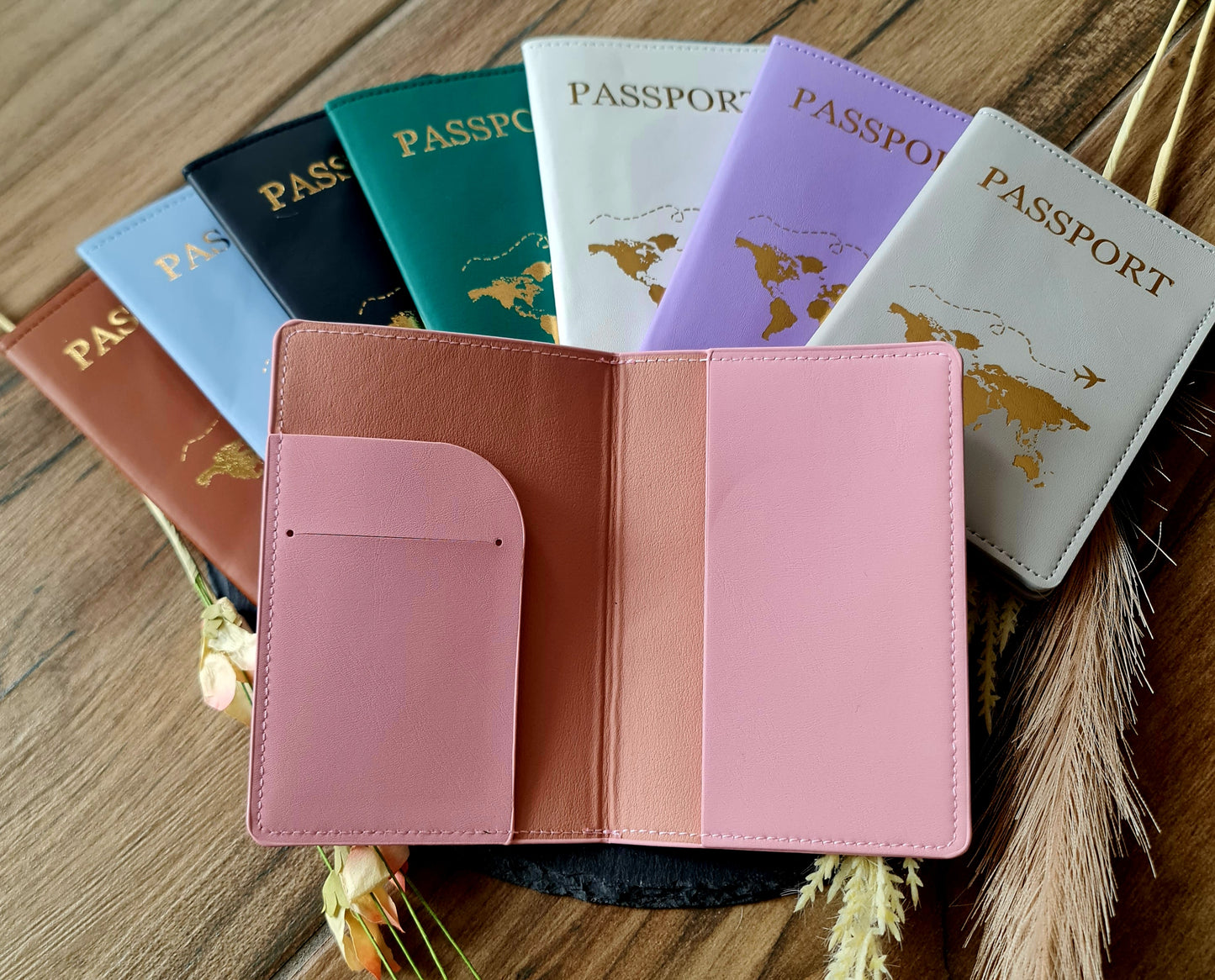 Protège passeport personnalisé
