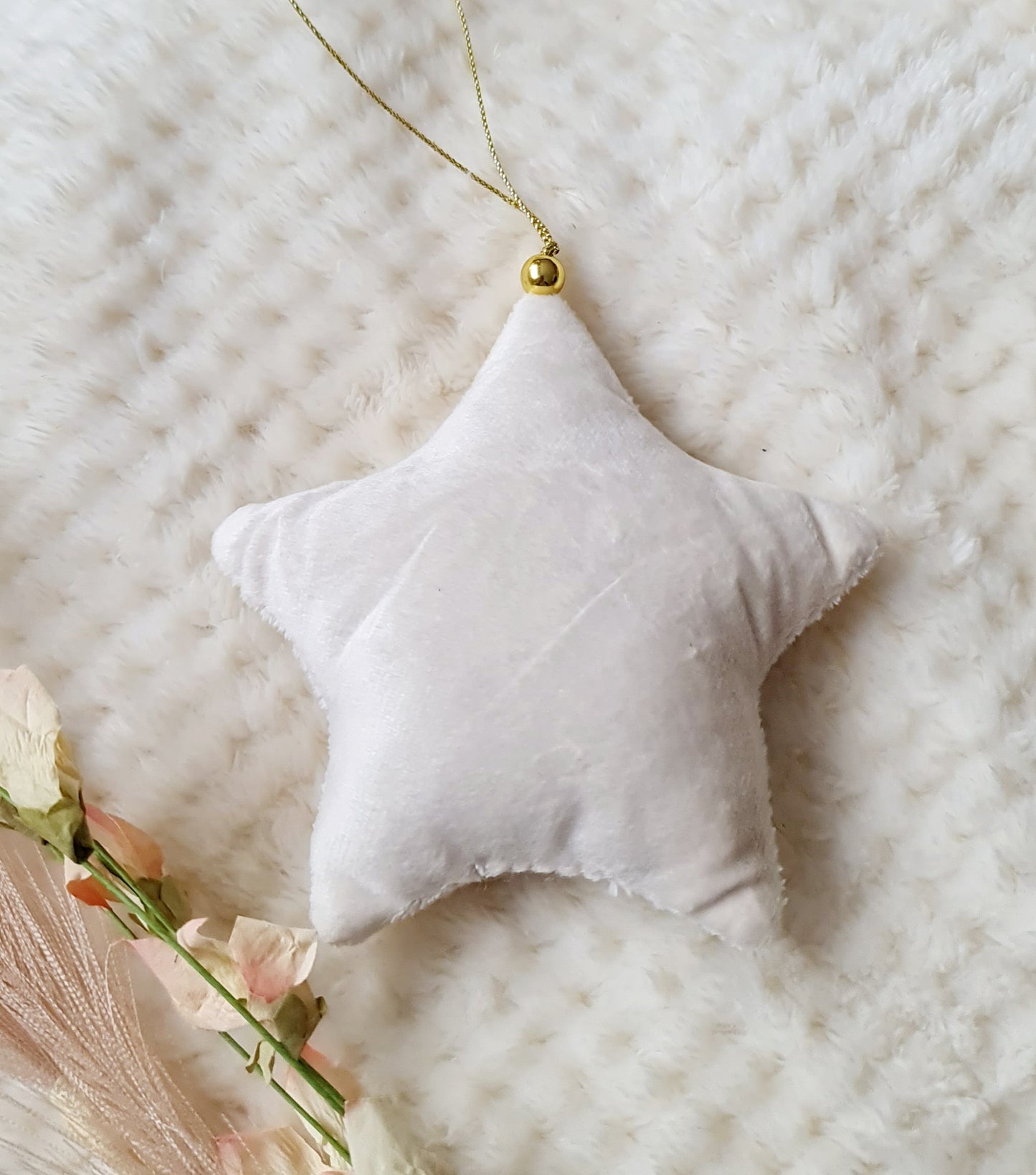 Étoile de Noël personnalisée