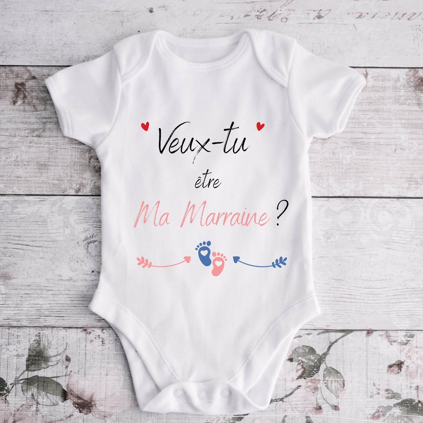 Body personnalisé marraine