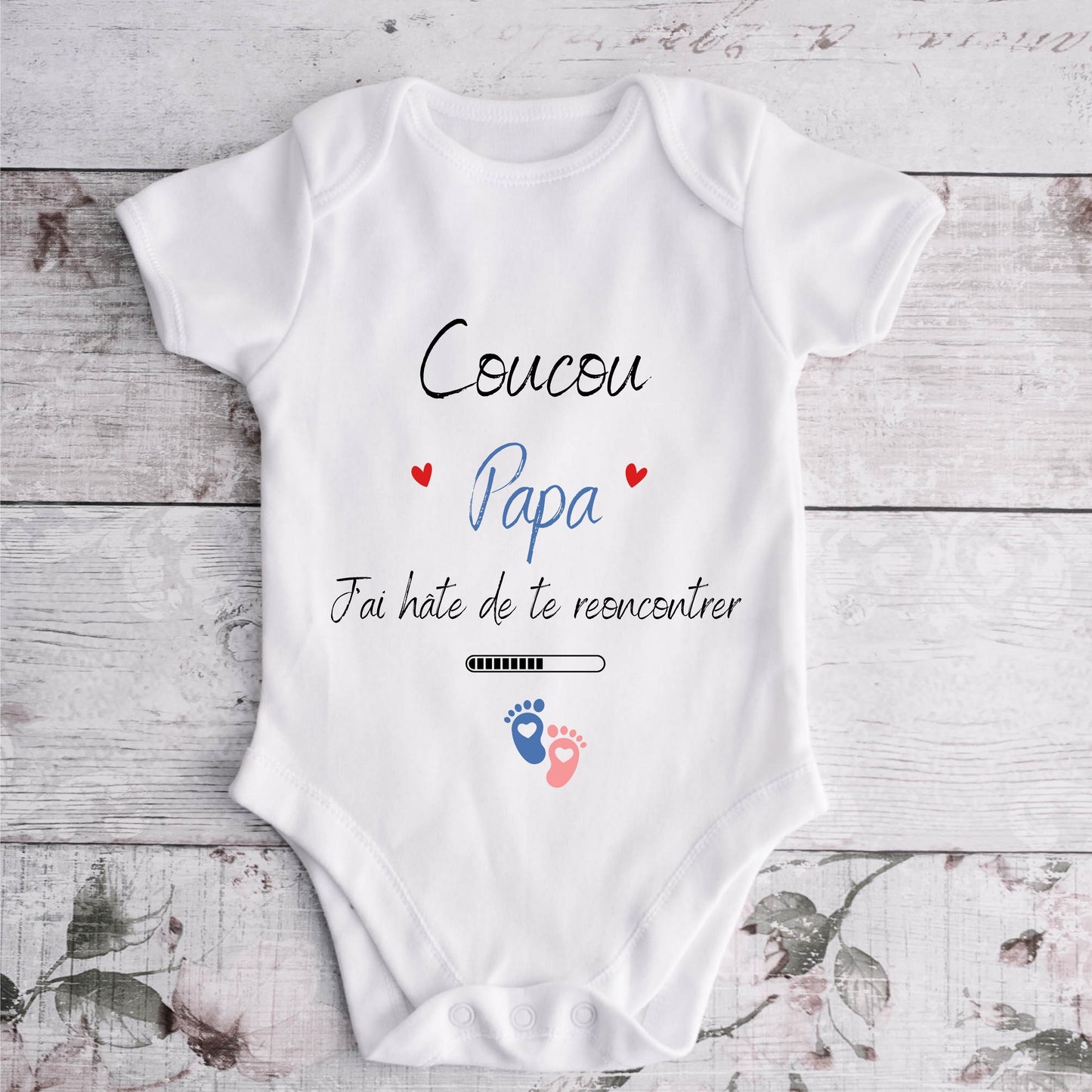 Body personnalisé annonce grossesse