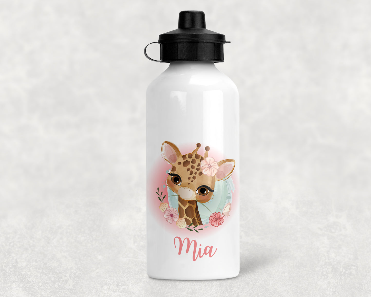 Gourde personnalisée modèle girafe