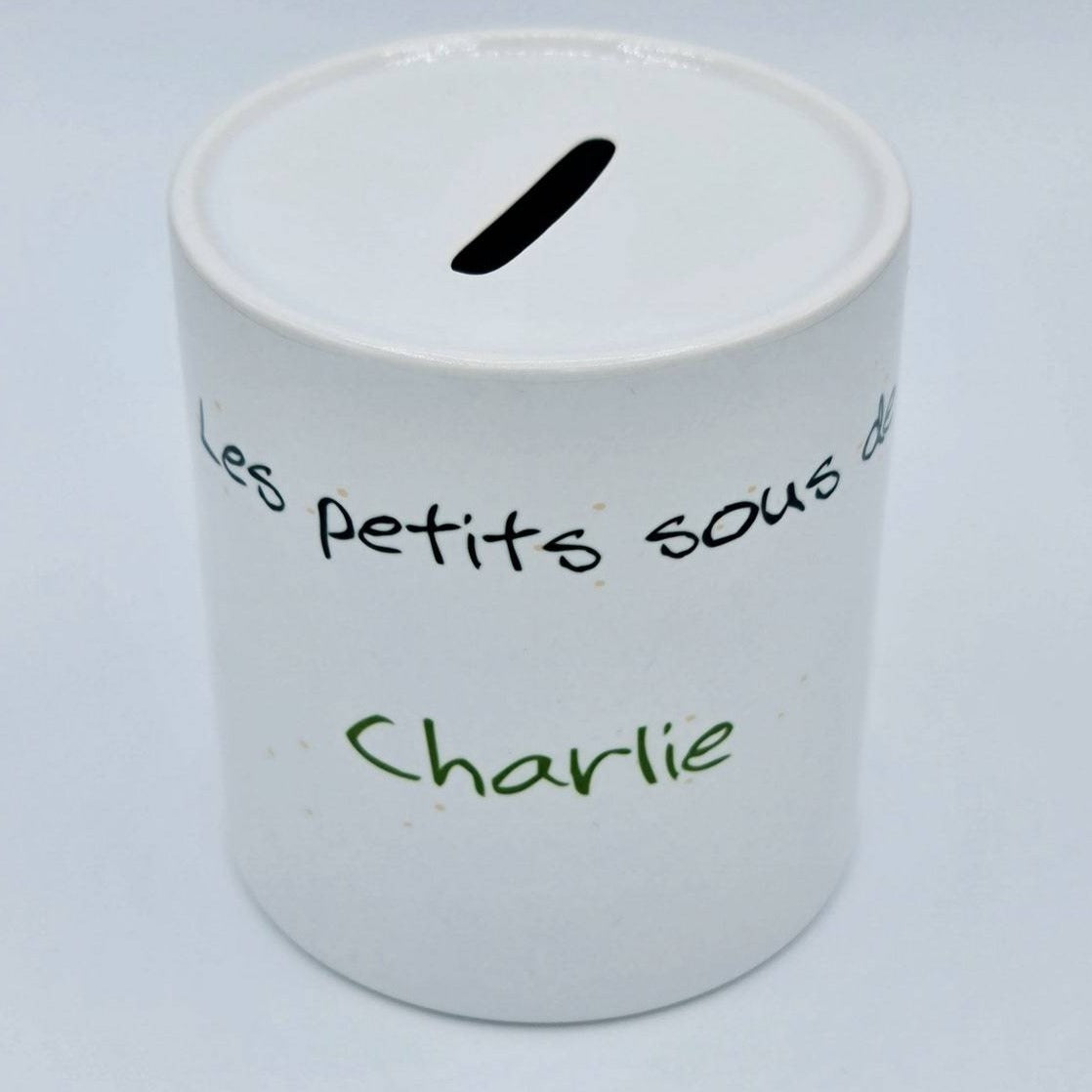 Tirelire personnalisée Paresseux