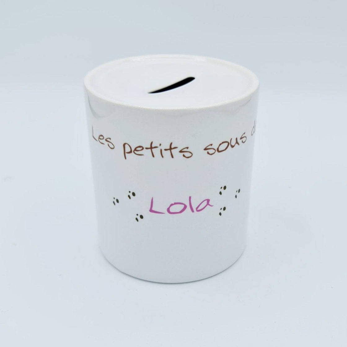 Tirelire personnalisée Léopard