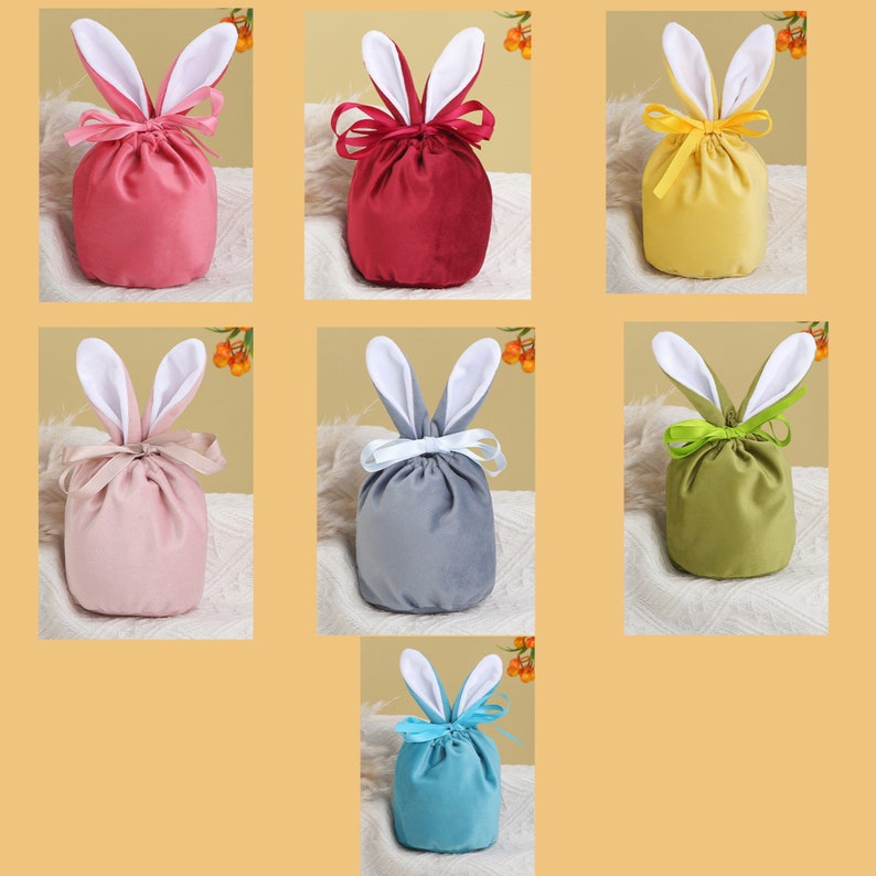 Sac de pâques personnalisé, panier de pâques