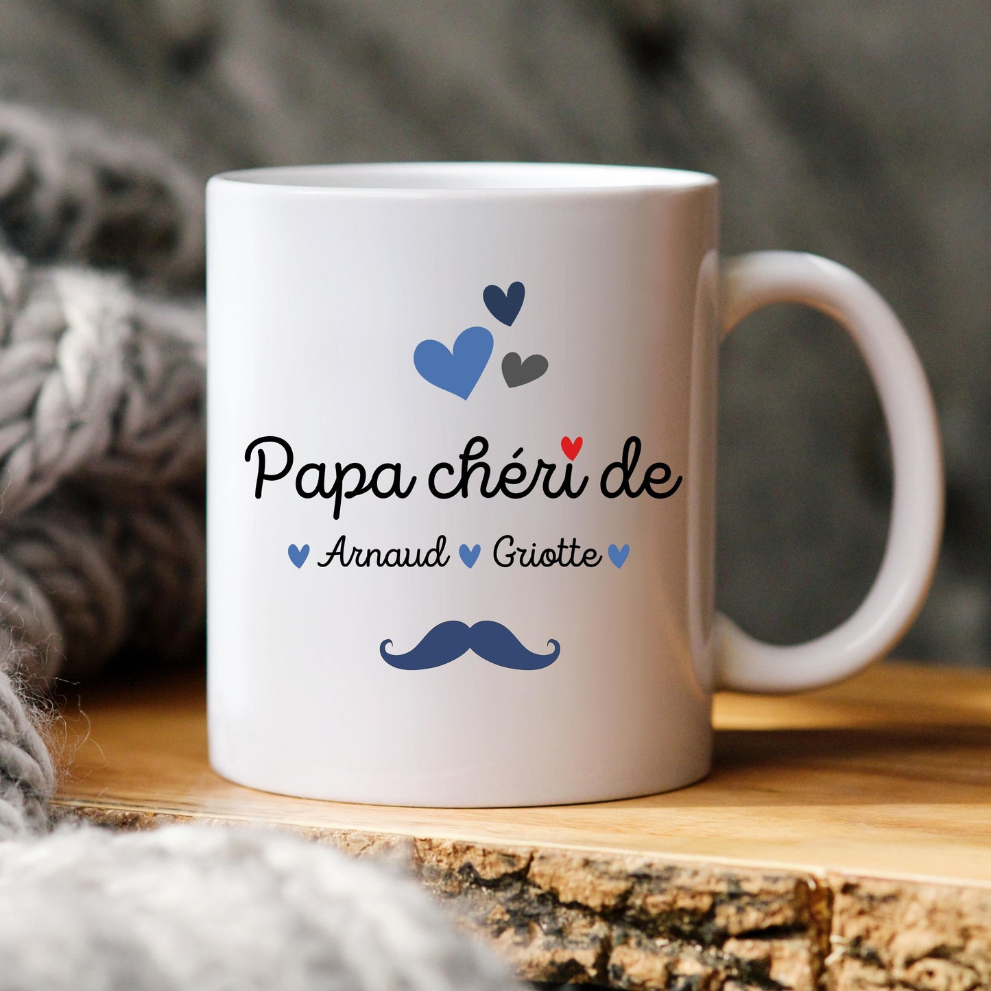 Mug papa personnalisé