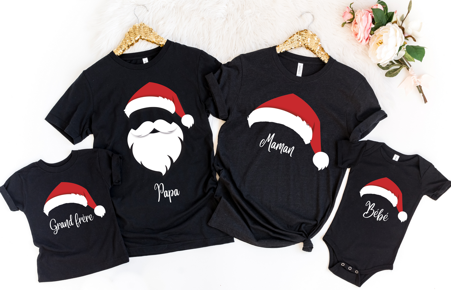 Tee-shirt de noël personnalisé