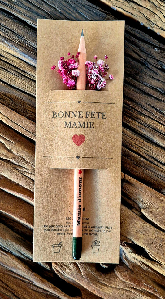 Crayon à planter fête des mamies