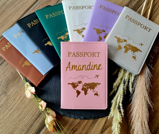 Protège passeport personnalisé