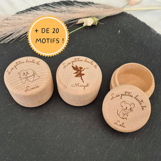 Boîte à dent personnalisée