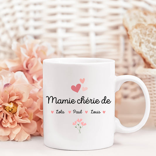 Mug mamie personnalisé