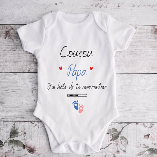 Body personnalisé annonce grossesse