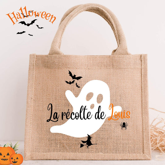 Sac à bonbon halloween personnalisé