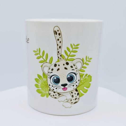 Tirelire personnalisée Léopard