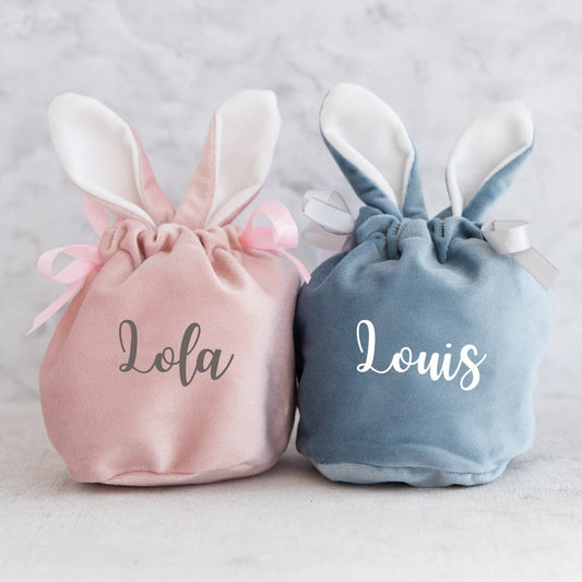 Sac de pâques personnalisé, panier de pâques