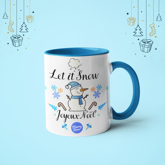 Mug noël bonhomme de neige