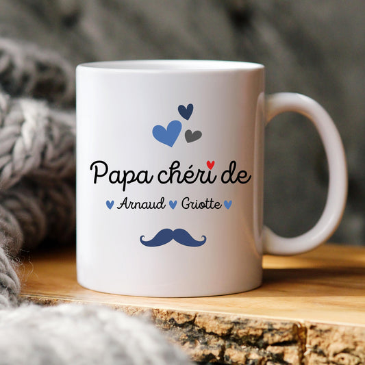 Mug papa personnalisé